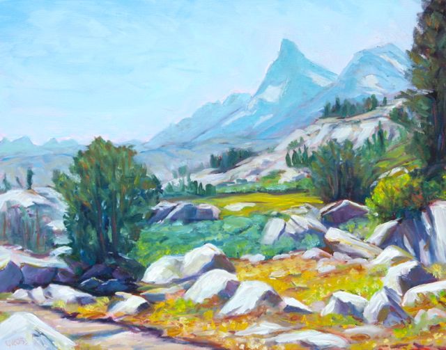 Muir Trail toward Ritter 